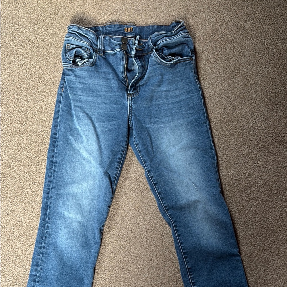 Kut from the Kloth Blue Ankle Jeans